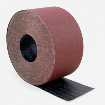 Roll of rigid sanding-cloth...