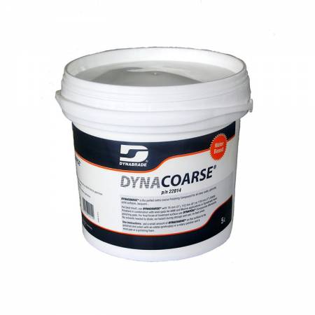 Boião de 5 litros de massa de desbastar Dynacoarse (cor branca)