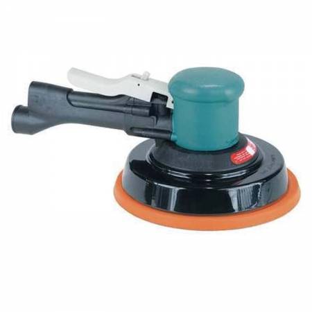 Rotary orbital sander with handle, non-vacuum, 5 mm orbit, D150 mm adhesive plate - Two-Hand 58.405 model