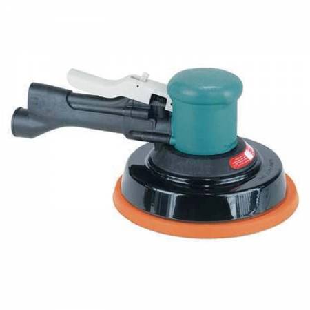 Rotary orbital sander with handle, non-vacuum, 10 mm orbit, D150 mm adhesive plate - Two-Hand 58.418 model