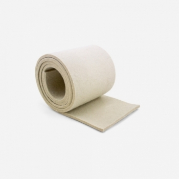 Felt strip pad for wide...